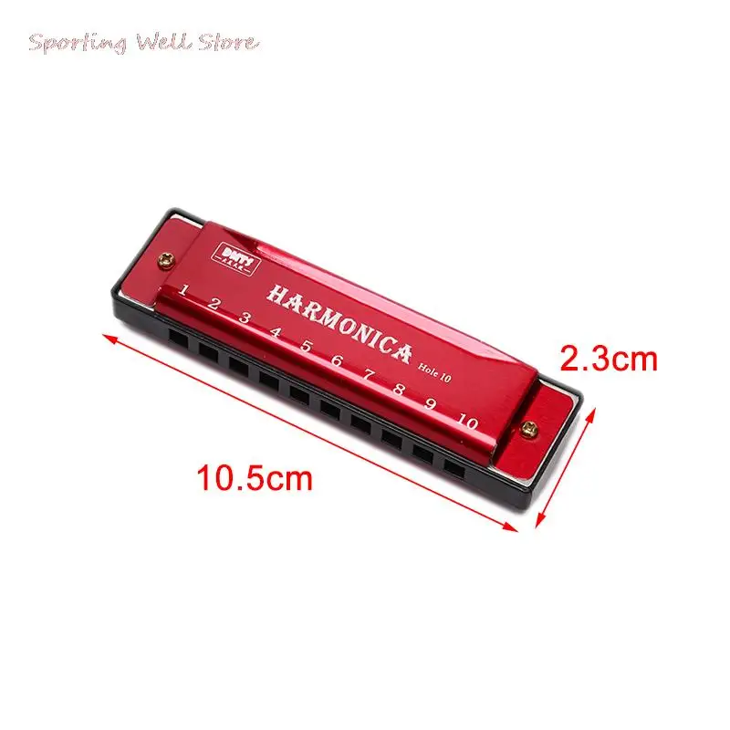 10/16 Gaten Harmonica Mondharmonica Puzzel Muziekinstrument Beginner Onderwijs Spelen Gift Koperen Kern Hars Harmonica diatonic harmonica chromatic harmonica kids harmonica mouth harp