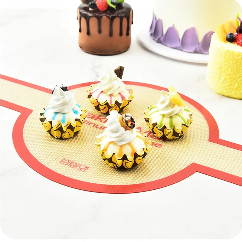 

1pc Silicone Baking Mat for Dutch Oven Bread Baking Long Handles Sling Non-stick Kitchen Baking Pastry and Bakery Accessories