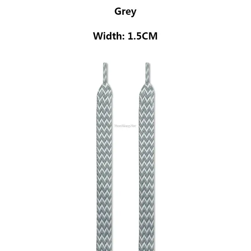 Mode flache Schnürsenkel für Turnschuhe af1 Schnürsenkel Breite 1,5 cm/2cm/3cm Schnürsenkel Luxusmarke Schnürsenkel Schuhe 120/140/160cm Schnüre – Detail 21