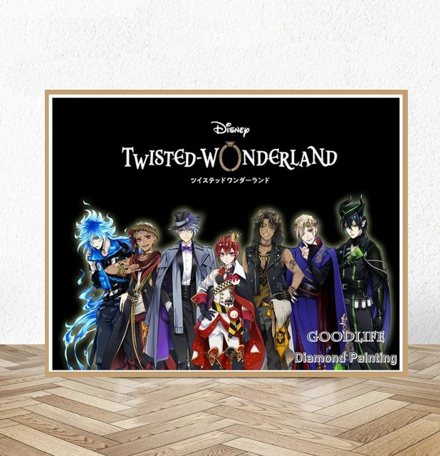 Disney Villains Diamond Painting  Disney Twisted Wonderland Game - Disney  Diamond - Aliexpress