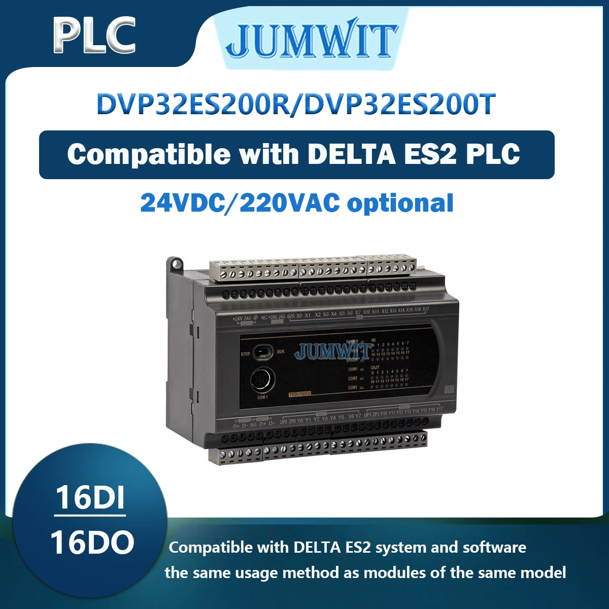 PLC-ES2-series-Compatible-With-Delta-DVP32ES200R-DVP32ES200T-PLC ...