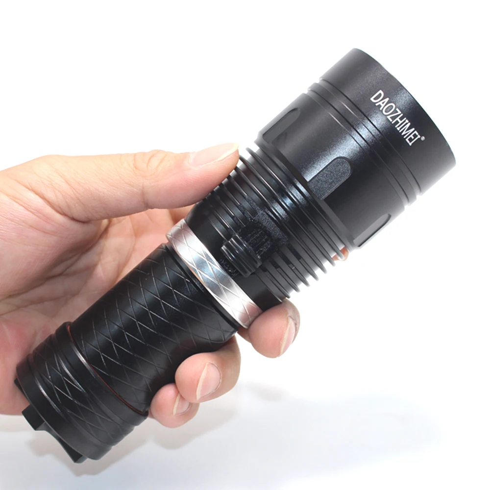 Description Picture 3 of itemSuper Bright LED Diving Flashlight Underwater Dive Outdoor Camping Tactical 26650 Lantern With Stepless dimming torch