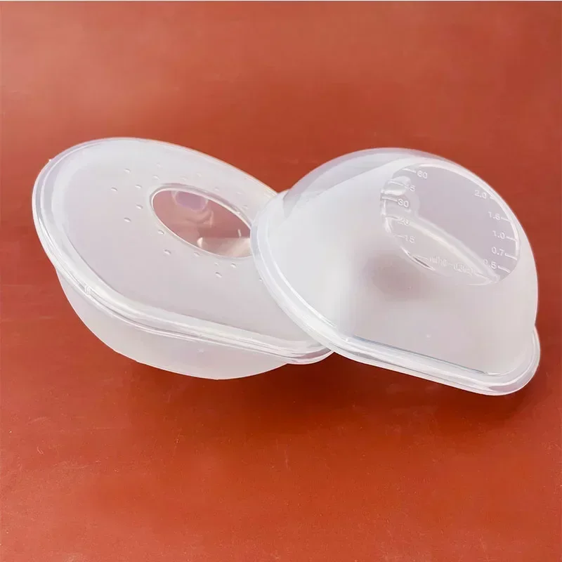 Silicone Mother's Milk Collector With Scale Wearable Anti Spill Breast Pads Nipple Pain Protector Maternity Breastfeeding 6