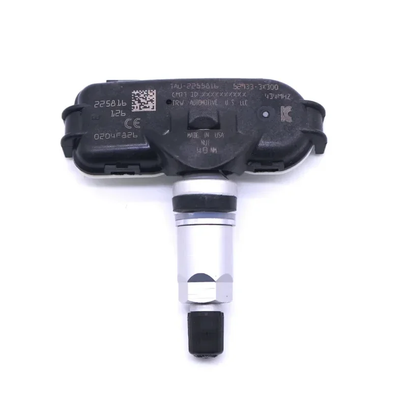 433MHz TPMS 52933-3X300 현대 엘란트라 (MD) 2010-2015용 TPMS 타이어 공기압 센서 현대 타이어 공기압 센서 529333X300