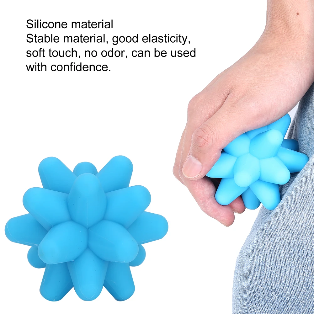 2 Colors Acupoint Massage Ball Muscle Release Deep Tissue Massage Silicone Fitness Ball Fitness Muscle Release