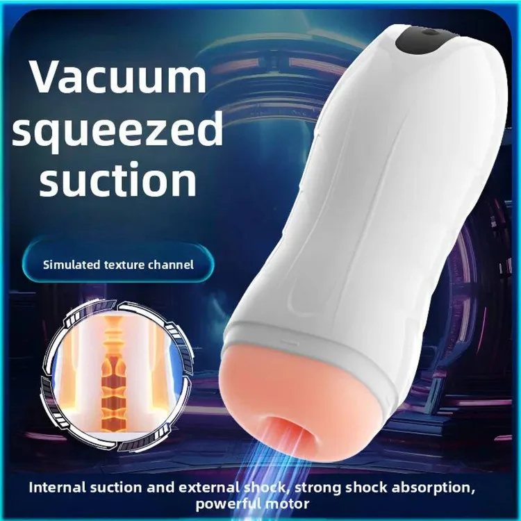 Wearable Male Masturbation Cup With Suction And Vibration Texture_voghion.com