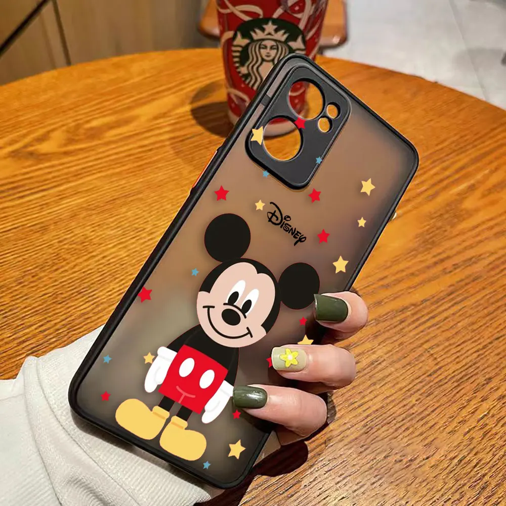thumbnail image 1 of Matte Phone Case for OPPO RENO 8 8T 7Z 7 6Z 6 5 4 3 PRO PLUS 4G 5G Case Funda Coque Capa Shell Mickey Minnie Mouse Anime Cartoon, 1 of 5