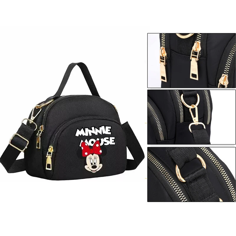 Crossbody Bag Women Handbags Disney Mickey Mouse Large Capacity Shoulder Bag For Women Cartoon Printed Crossbody Bag