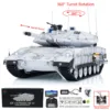 Toys Heng Long Merkava 1/16 RC Tanks 3958 IDF MK IV Metal Driving Gearbox W/ FPV Camera Radio Control Panzer Model TH23440 1