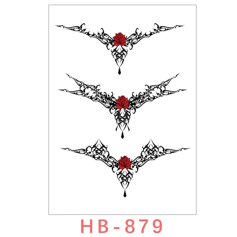 Tattoo Sticker Temporary Tattoos Tatoo Stickers Waterproof Temporary Fun Tattoo Sexy Waist Tattoo Cover Scar Female Waterproof Female Belly
