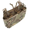G-hook DOPE Front Flap Double Stack Abdominal Fanny Pack Triple Magazine Insert Kangroo Pouch For FCPC FCSK Plate Carrier Vest 3