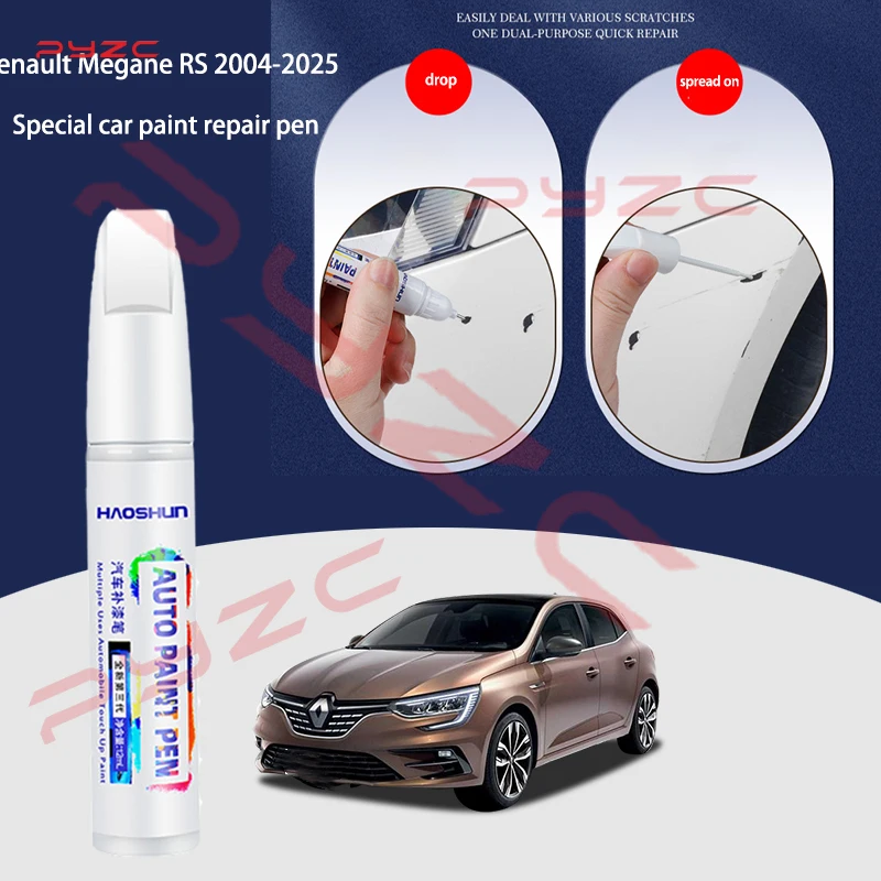 For Renault Megane RS 2004- X84 Paint Touch Up Pen Kit-Scratch Repair Car Scratch Remover with Brush DIY Auto Accessories