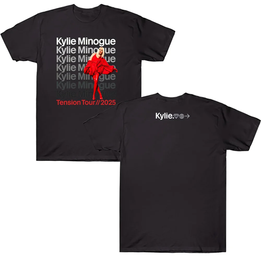 カイリーミノーグTension Tour Tシャツ　XLサイズ NEW Kylie Minogue Tension Tour 2025 Blue All Size S-5XL