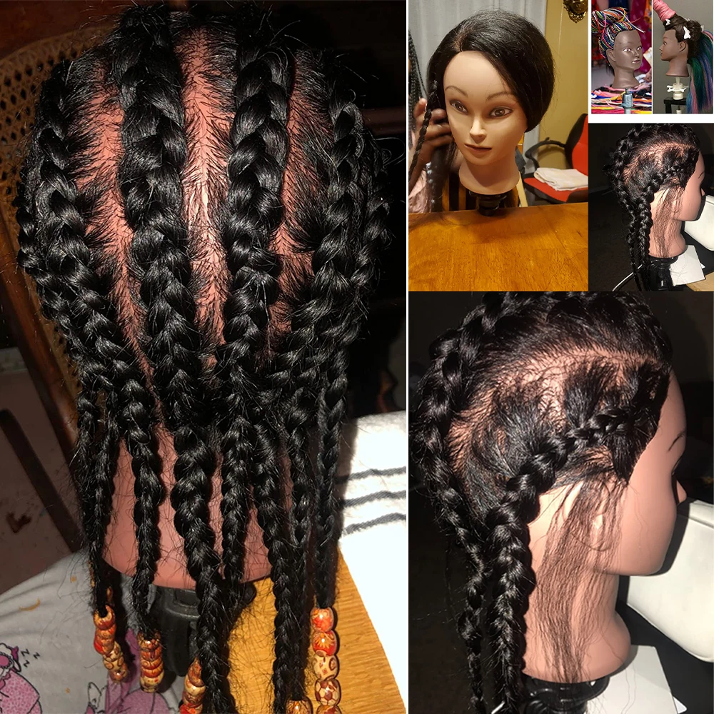 Рисунок 5 - 100% голова манекена из натуральных волос