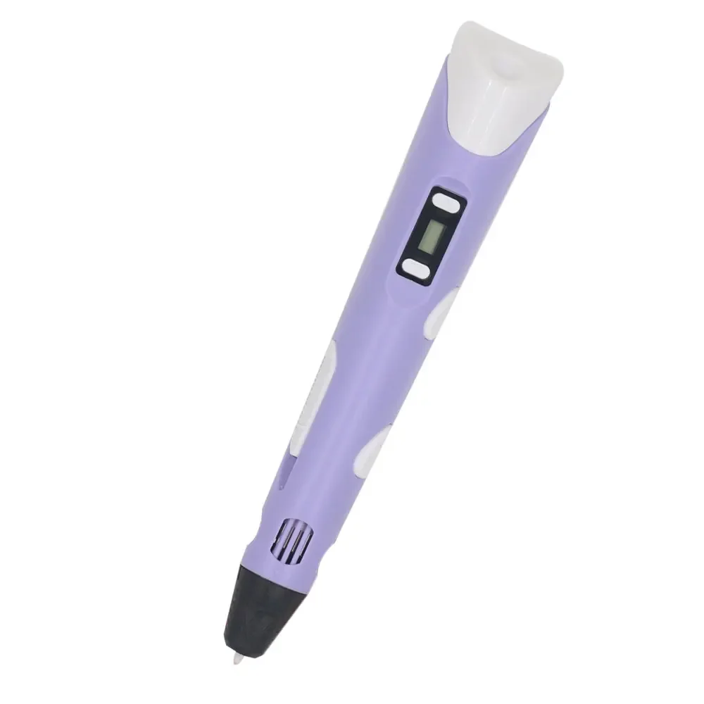 3D Printing Pen 3D Printing Pen Drawing for Kids Adults Creative LCD Display Gel Art Craft Printer PLA ABS Filament
