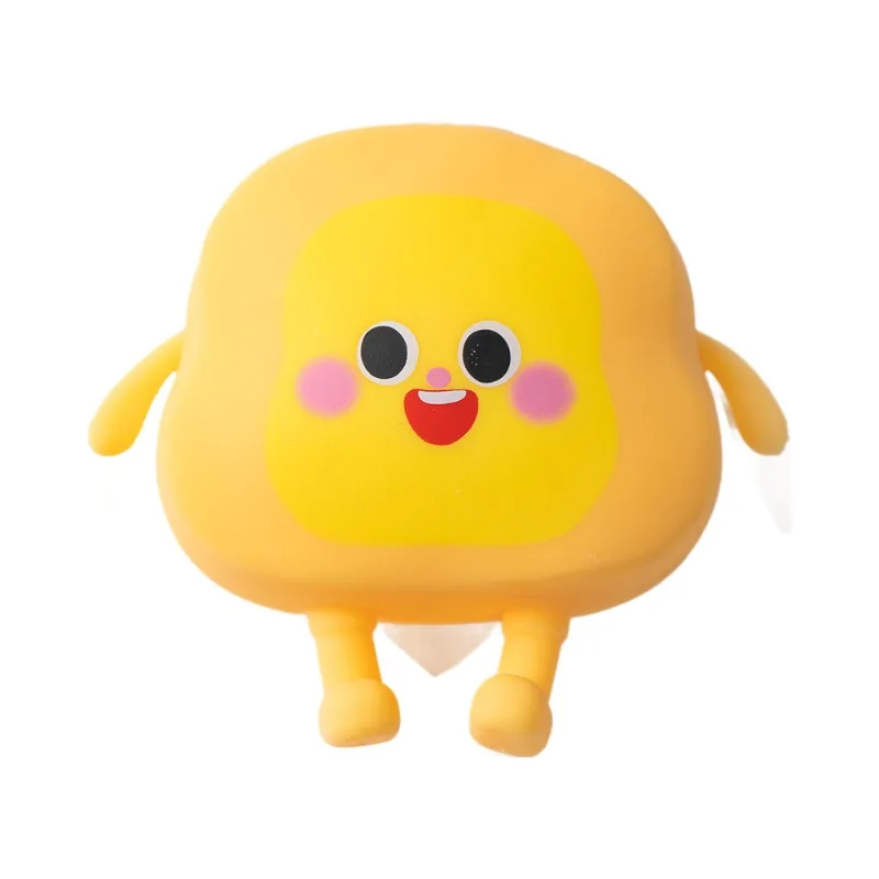 Super Soft Bread Man Anti Stress Squishy Toys Slow Rebound Venting Balls Sensory Squeeze Fidget Toy For Adults Kids Party Favors