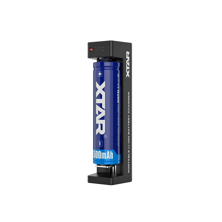 Xtar 미니 18650 21700 배터리 고속 충전기, USB C 포트, 휴대용 운전 충전기, 가전 제품