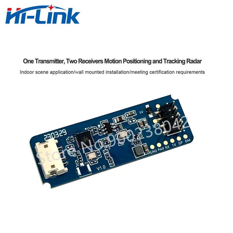 Oi-link-smart Home Motion Target Tracking Radar Sensor Module Medição do Ângulo de Distância 24ghz Hlk-ld2450 Hot Sale - Image 5