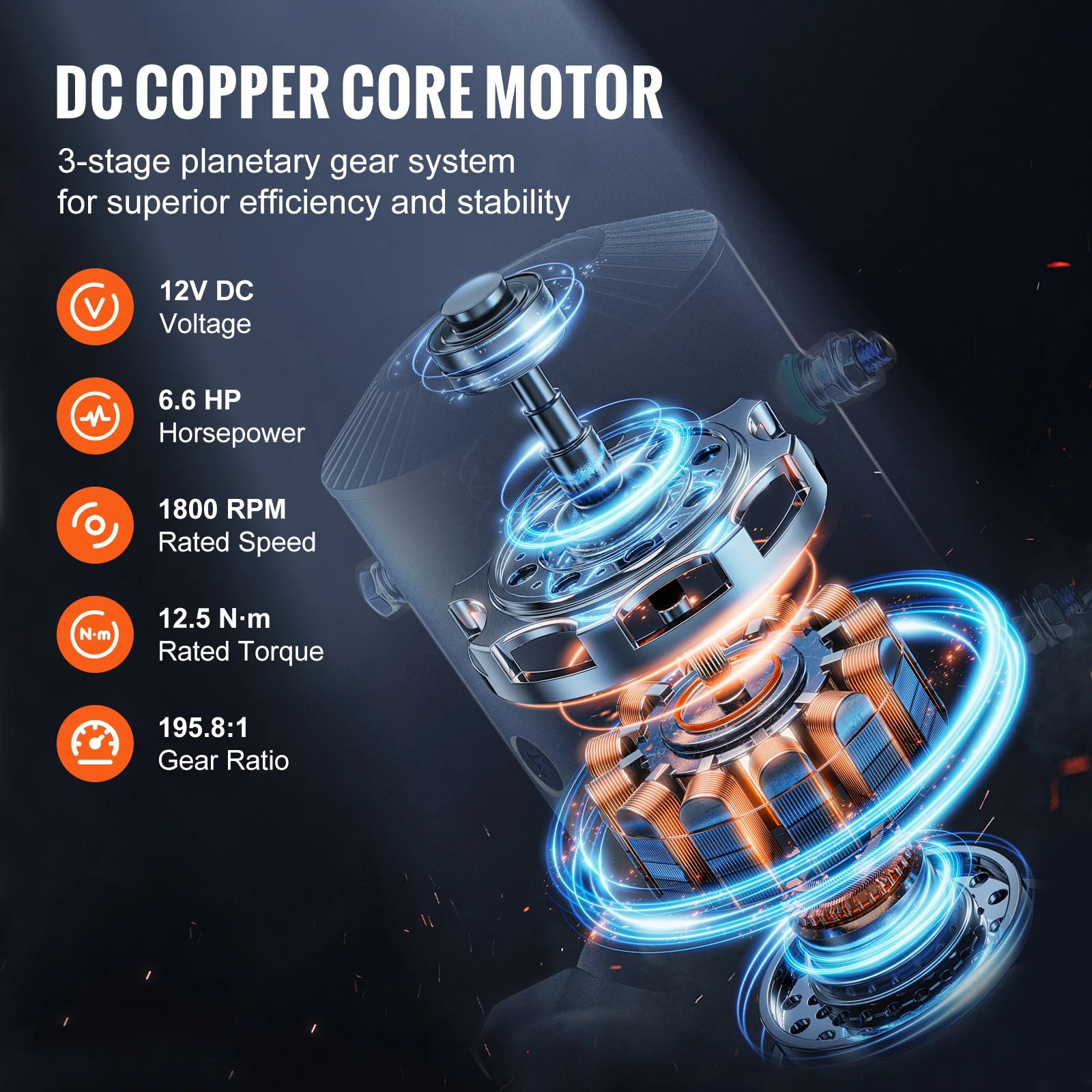 13500lbs Electric Winch 3