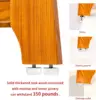 24" Teak Shower Bench With Shelf/Shower Benches For Inside Shower/Teak Shower Seat/Bathroom Bench/Teak Wood Benches For Showers 6