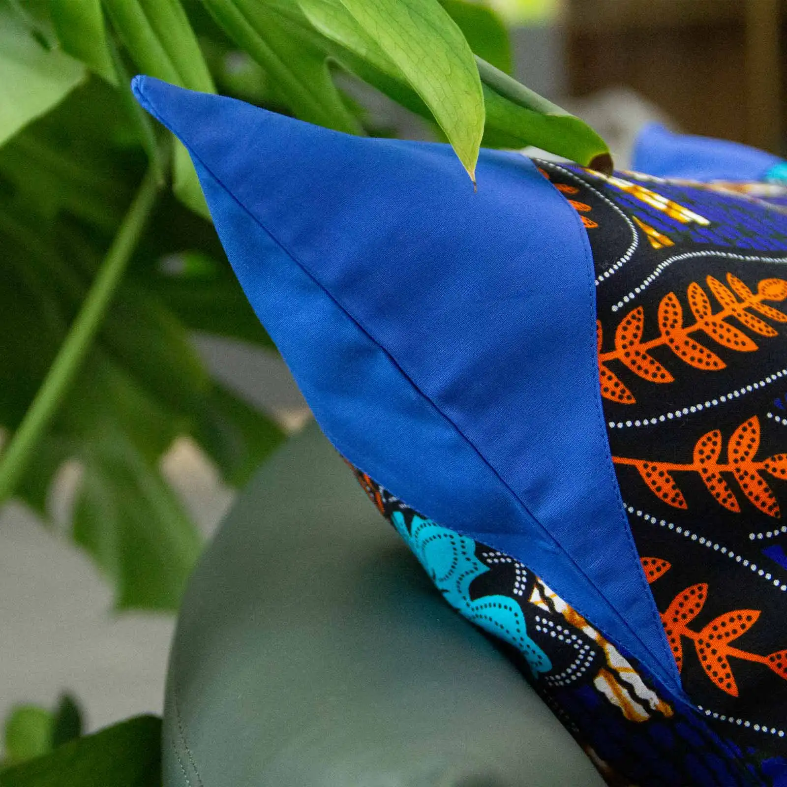 African Wax Fabric Sofa Decorative Cushion Cover Pillow Pillowcase Pure Cotton Ankara 45*45 Throw Pillow Home Decor Pillowcover