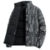 Winter New Volcom Men's and Women's Down Cotton Jacket Double sided Skiing Outdoor Couple Leisure Coat Cotton Jacket 2