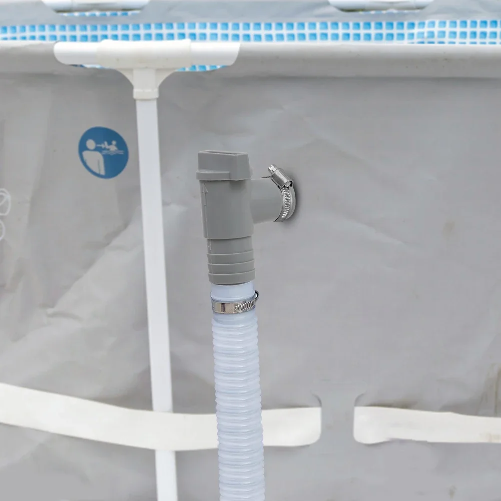 Pool Filter Pump Adapter 32mm On/Off Plunger Valve Sealed Replacement for Outdoor Equipment Parts