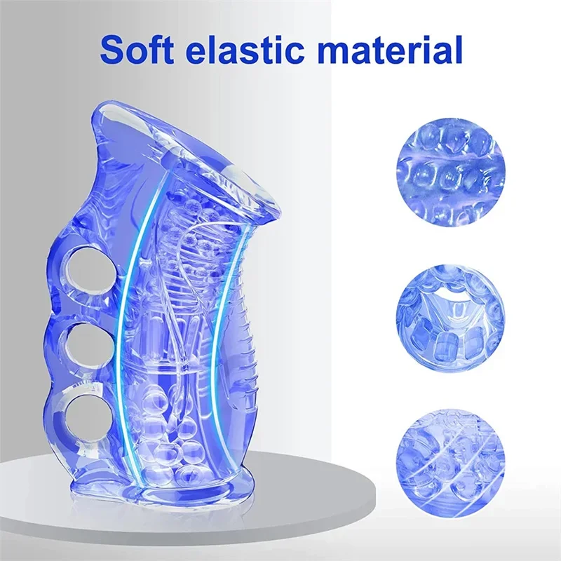 Exercises Machine Automatic Electric Male Masturbator Role-Playing Adult Sex Toys Men's Vagina Wearable Goods For Adults Toys