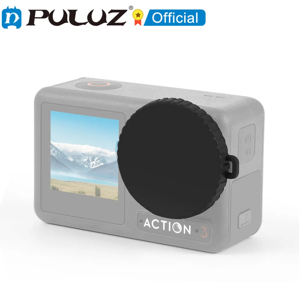 

PULUZ для DJI Osmo Action 4 / 3 силиконовая крышка объектива аксессуары крышка объектива