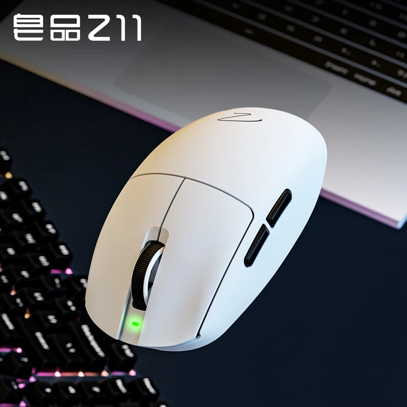 Zaopin Z11 PRO 트라이 모드 마우스 55g 경량 인체공학적 e스포츠 게이밍 마우스 1000Hz PAW3311/PAW3395 무선 오피스 노트북 마우스