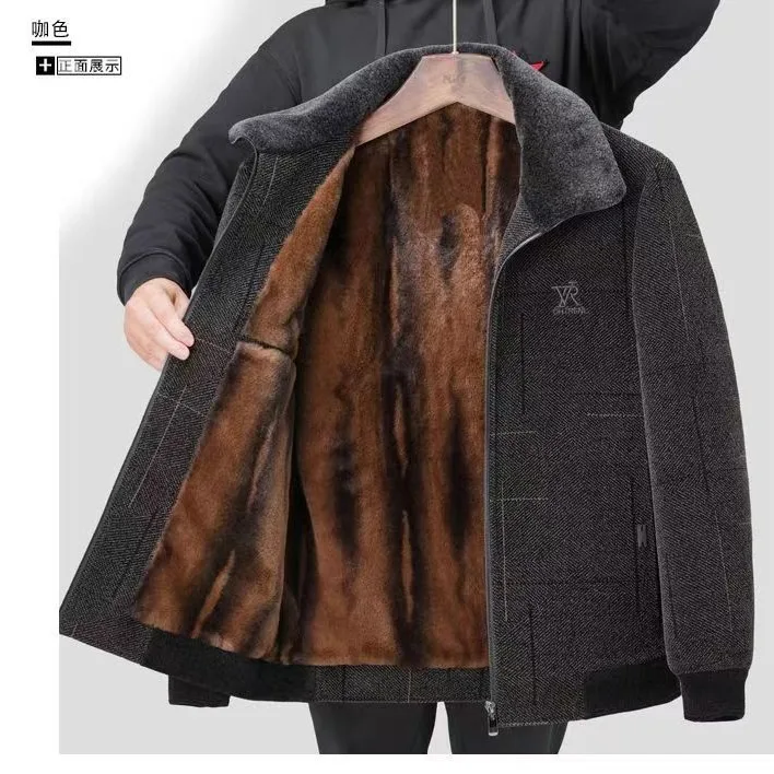 

2024 Velvet Stand Collar Short Thickened Padded Jacket Top
