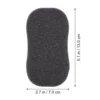 20 Pcs Sponge Hair Brush Hairdressing Facial Sponges Face Cleansing Neck Duster Sweep Removal 4