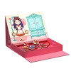 Mideer Magnetic Sticker Puzzle Game Sweet Girl Children's Toys Jigsaw Montessori Educational Intellectual DIY Gift 4