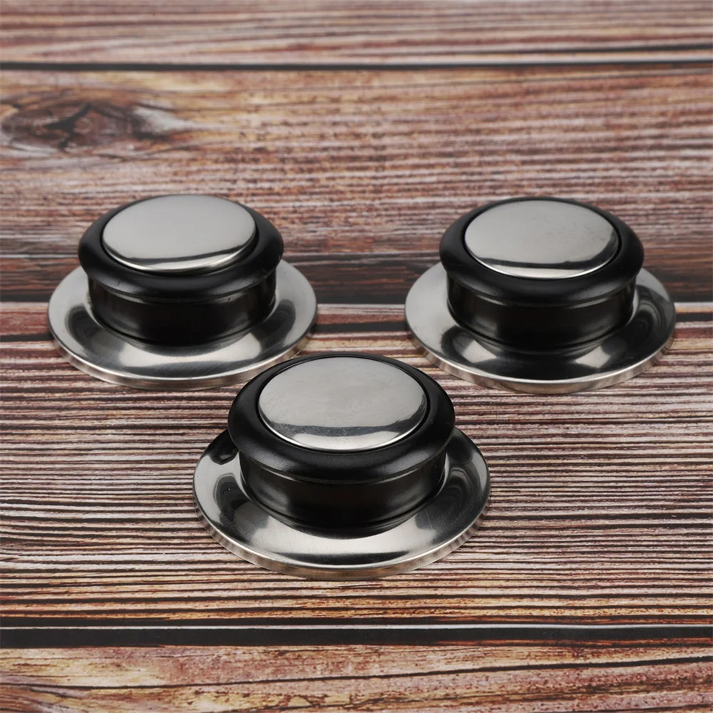 Description Picture 3 of itemReplacement Knob Handle For Glass Lid Knob Handle Stainless Steel Pot Pan Cover Cookware Handle Accessories Kitchen Tools