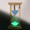 10 Minutes Creative Wooden Hourglass Sand Clock Timers Kitchen Tool Mini Sandglass Desktop Decoratio Home Timekeeper Kids Gifts 4