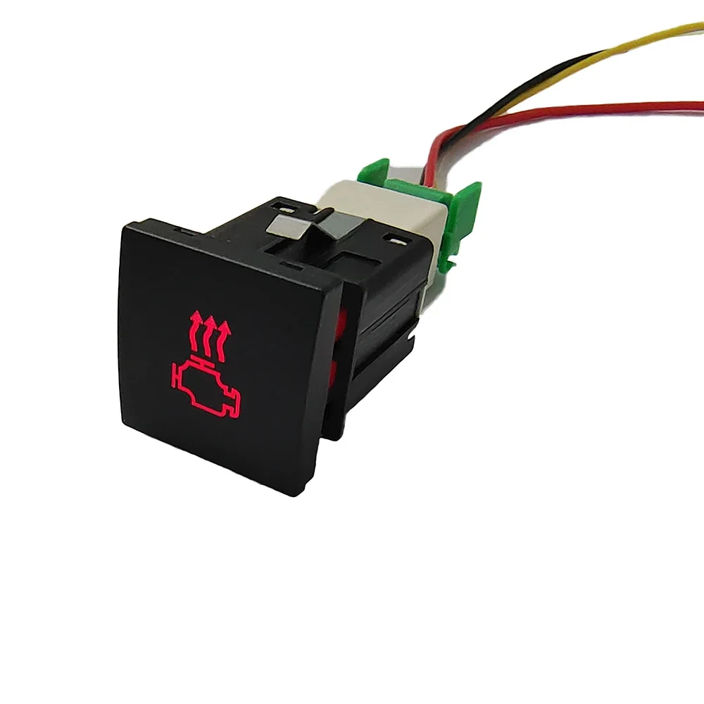 Enhanced Car LED Light with Radar Battery Switch Button