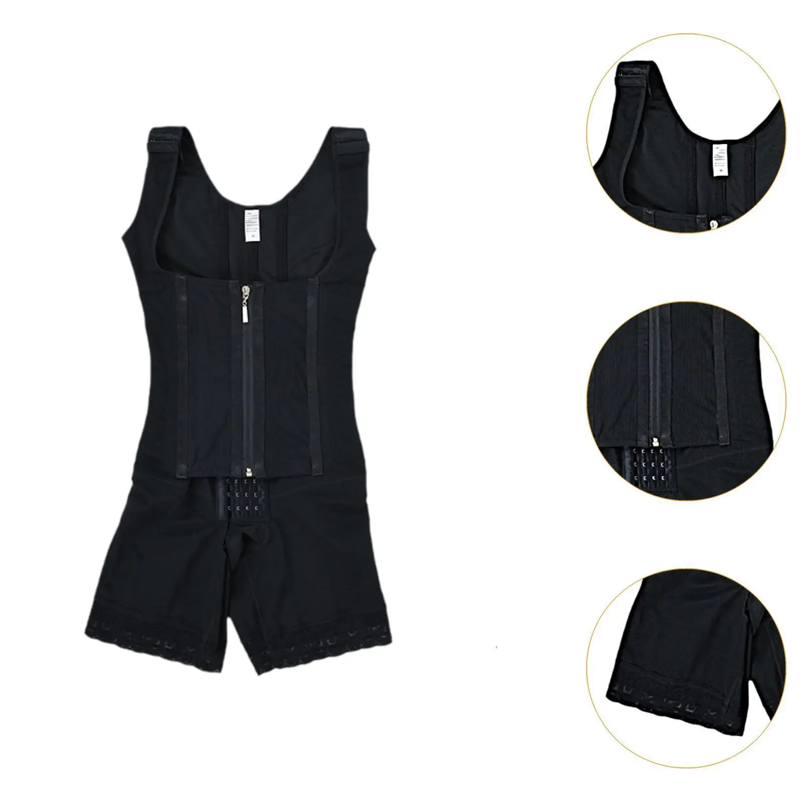 Shapewear for Women Bodysuit Sculpting Suit Adjustable Straps Leotard Stretch