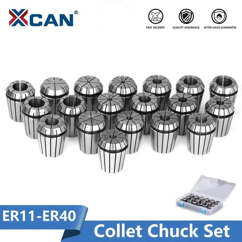 Spring Collet Chuck ER11-ER40 1-26mm ER Chuck For CNC Engraving Machine Lathe Milling Tool Holder
