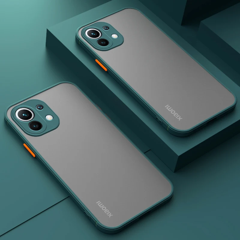 Stylish Contrasting Colors Skin Feel Phone Case Cover