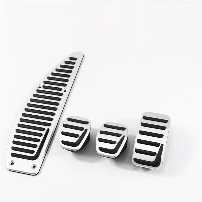 Car Accessories Footrest Clutch Brake Gas Accelerator Pedal Pad for VOLVO S40 V40 C30 MT Aluminum alloy