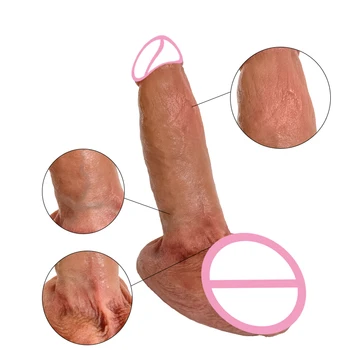 Big Realistic Dildo Soft Huge Penis with Suction Cup Dick Sex Toys for Woman Dildos Female Masturbations dilldo Sex shop dildio 2