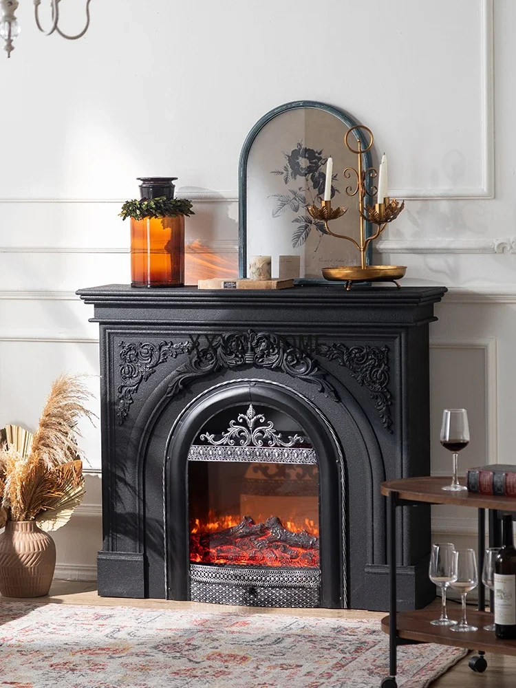 Clothing Store Curio Cabinet Retro American Neoclassical Fireplace Mantel