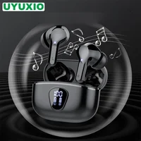 New Wireless Earbuds HiFi Stereo Headphones BT5.3 with ENC Noise Cancelling 48H LED Display Ear Buds IP7 Waterproof Earphones