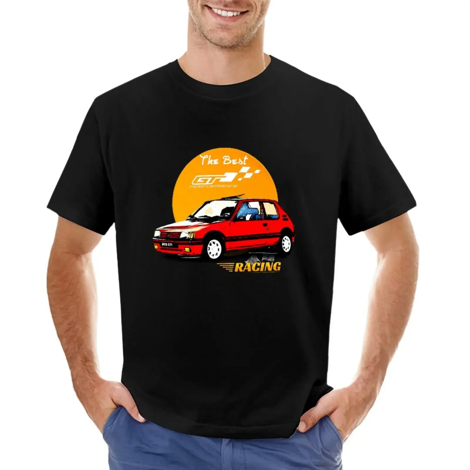 

205 gti T-shirt hippie clothes summer clothes mens t shirts casual stylish