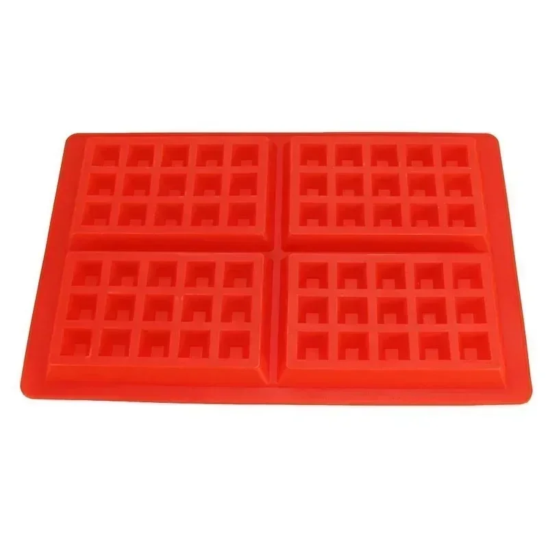 Household Kitchen Baking Waffle Mold Silicone Cake Mould Chocolate Bread Non-stick Muffin Mould Cookie Cooking Tools Accessories