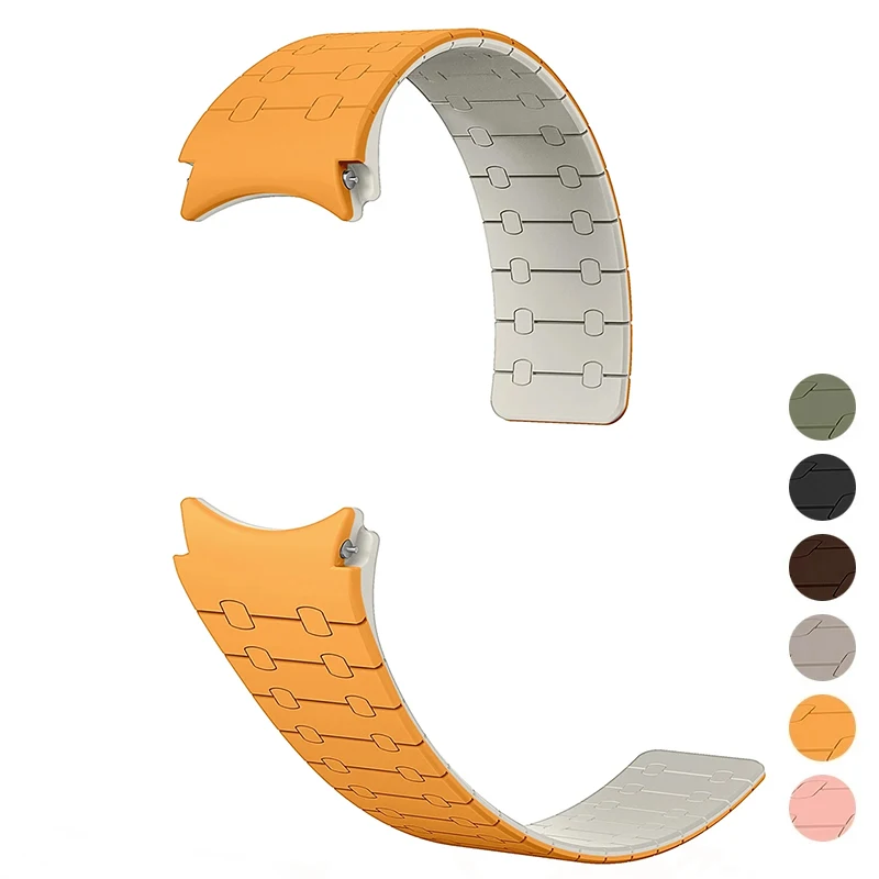 Silicone Sports Magnetic Bracelet Strap