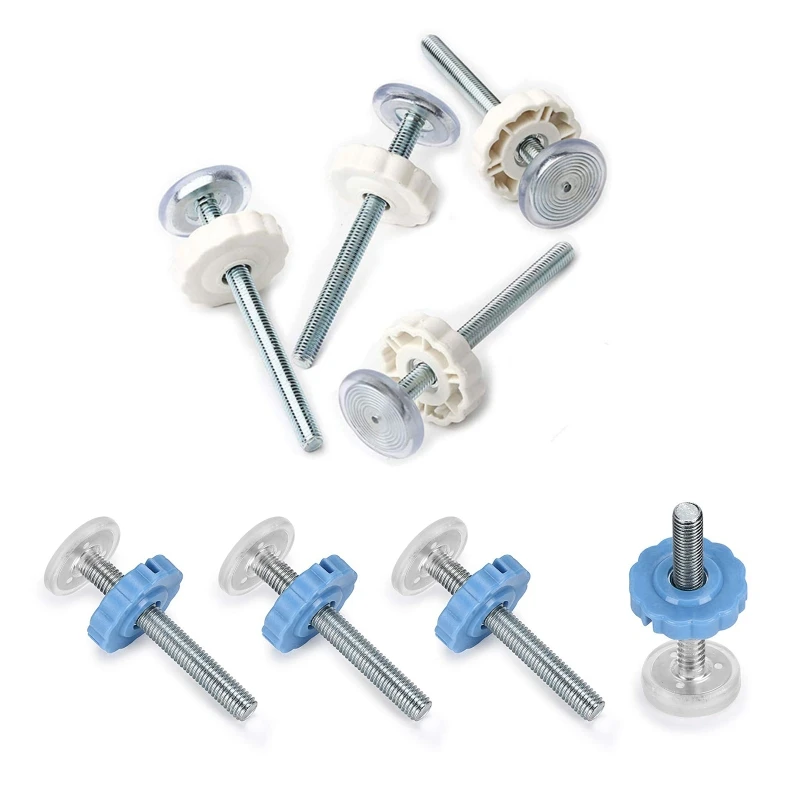Steel Core Screw Bolt Nut Staircase Fix Pets Baby Safety Sturdy Gate Bar Install 4pcs/pack Household Secure Accessory baby safety gate