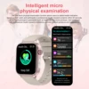 LIGE 2025 Micro Physical Examination ECG Smart Watch Women Men Blood Fat Uric Acid Heart Rate Health Watches BT Call Smartwatch 3