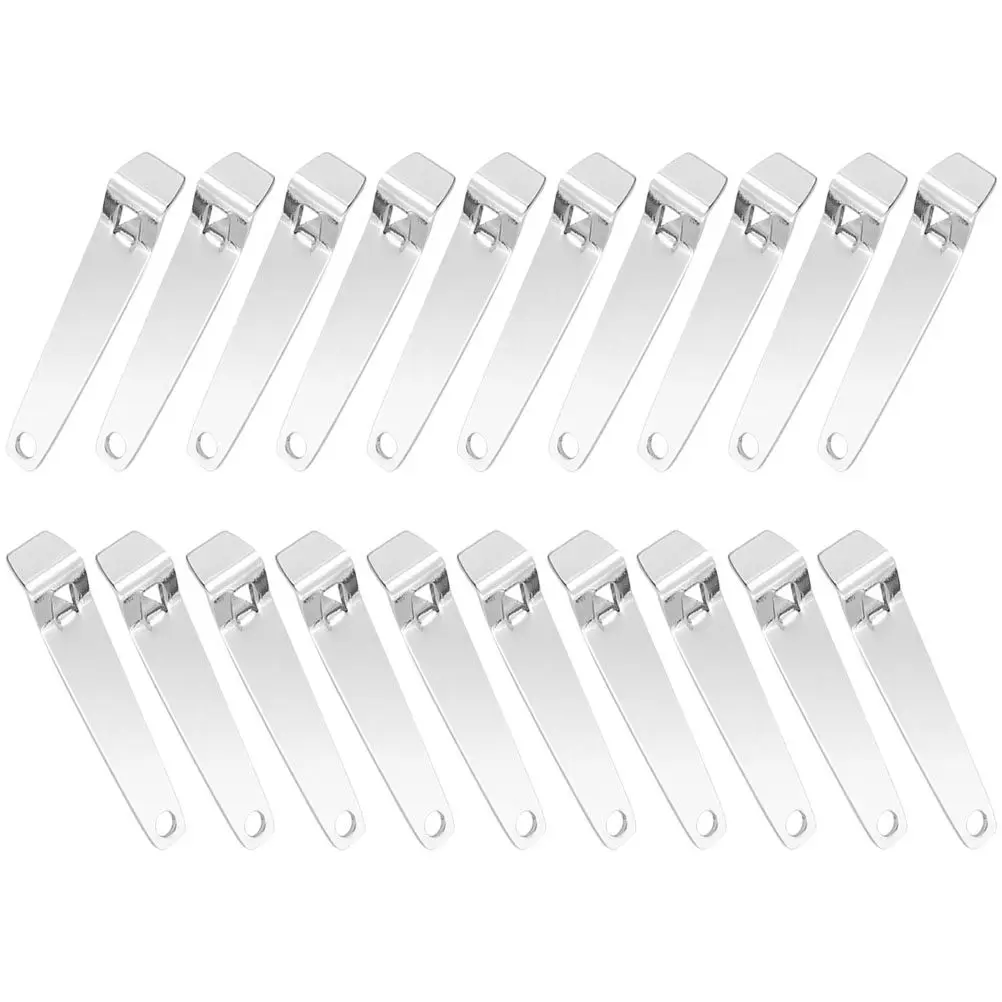 간호사 병원 주방 야외 여행 휴대용 병뚜껑을위한 20Pcs 소형 스테인레스 스틸..