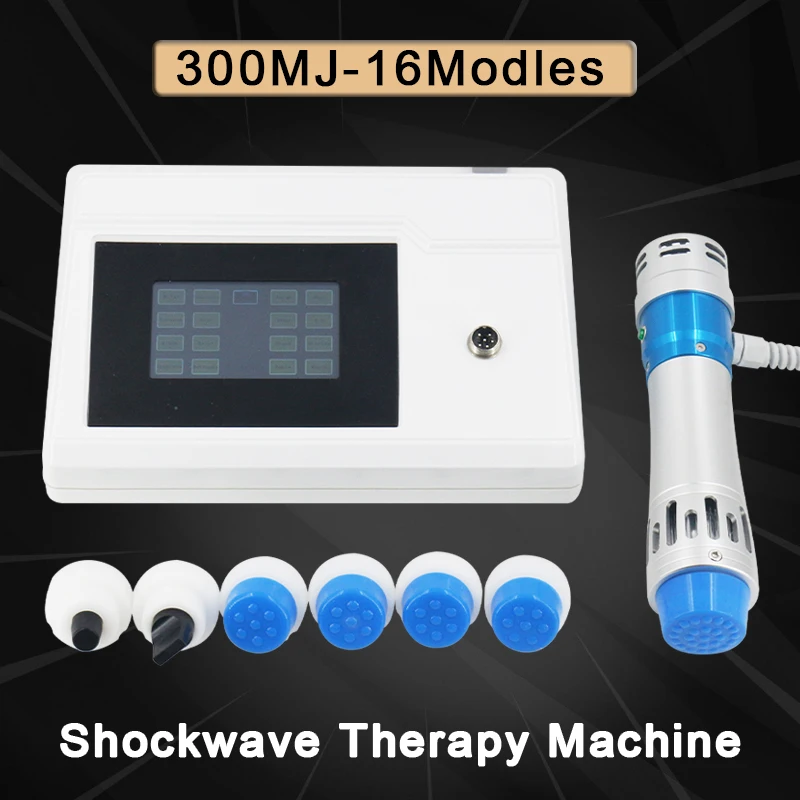 

Portable 300mj Shockwave Therapy Machine Physiotherapy Equipment Shock Wave Treatment Tool Pain Relief Health Care Massager